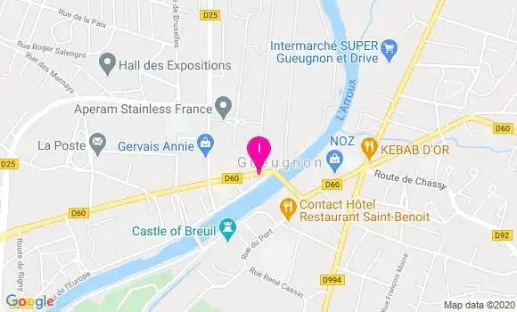 Localisation Marie Christine Beaubernard