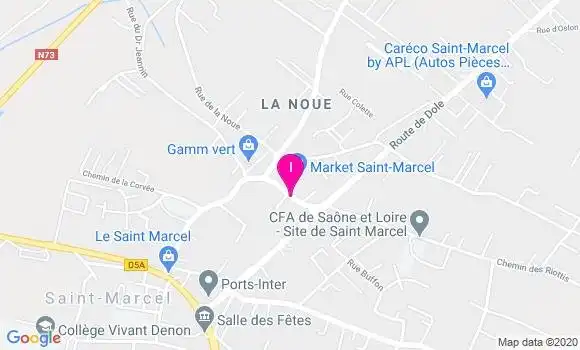 Localisation Valerie Chaussat