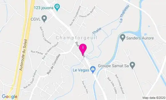 Localisation Aurore Vanario