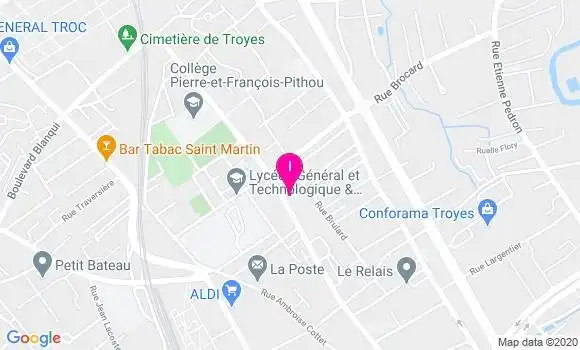 Localisation Catherine Hervy Deure