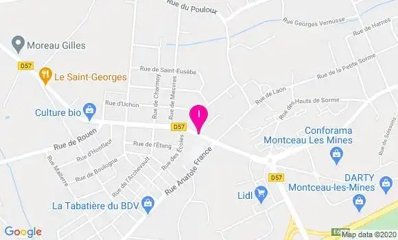Localisation Carine Dutreve