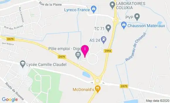 Localisation Solene Gerberon