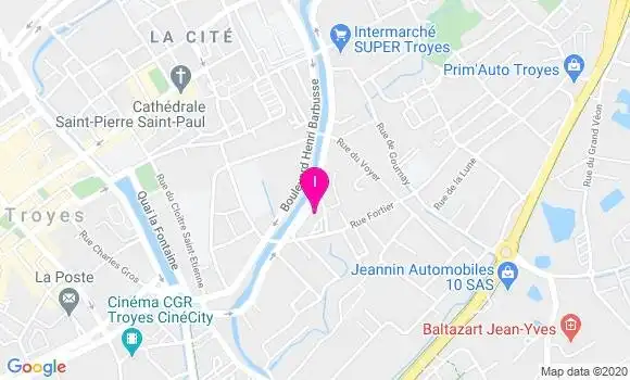 Localisation Caroline Ronciere