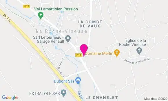 Localisation Sylvia Molle
