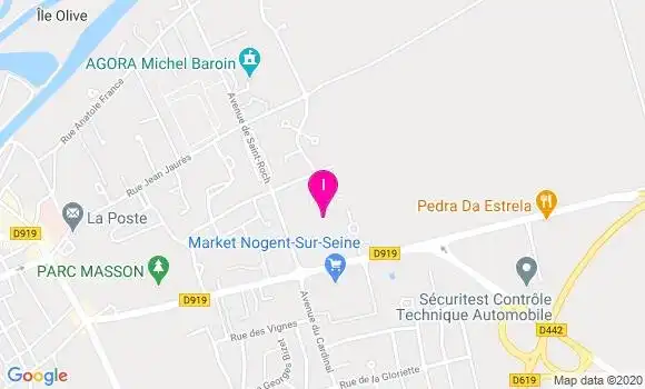Localisation Laurence Hervier
