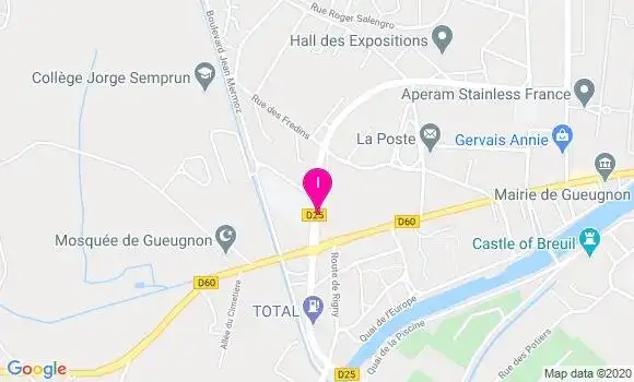Localisation Anais Nevers