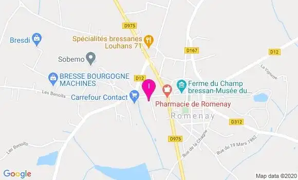 Localisation Beatrice Berthillier