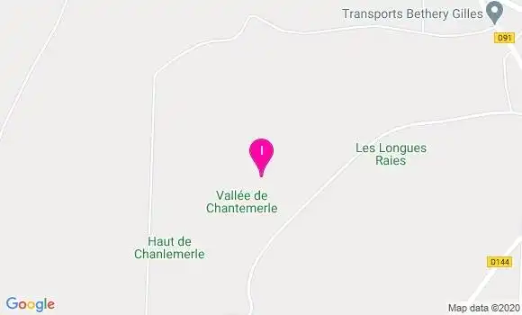 Localisation Pierre Neret