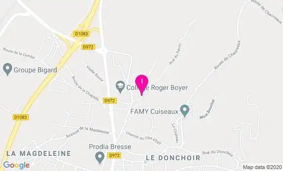 Localisation Laurent Donguy