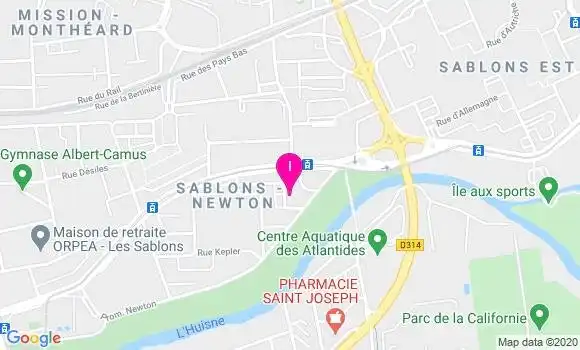 Localisation Eric Daunay