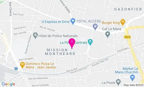 Localisation Sylvie Pertue