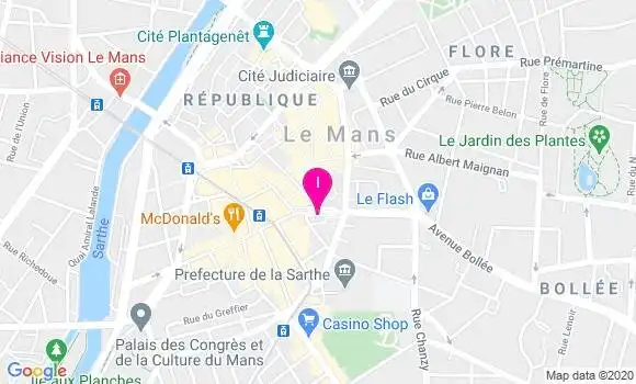 Localisation Julie Champain