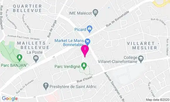 Localisation Anne Morice