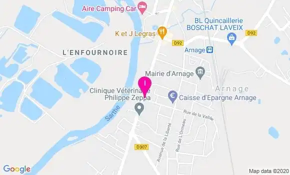 Localisation Magalie Marechal