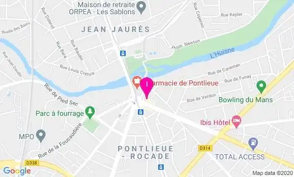 Localisation Amelie Lepourreau