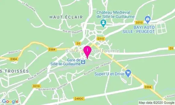 Localisation Francine Gresselin