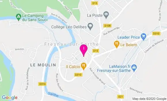 Localisation Isabelle Gaucher