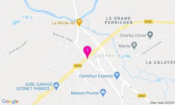 Localisation Isabelle Danjou