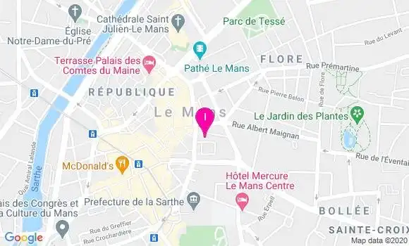 Localisation Sandra Maillard