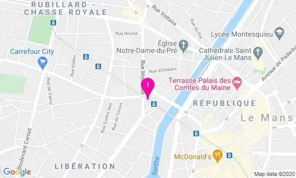 Localisation Veronique Brichet