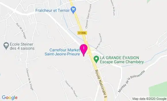 Localisation Patricia Bonnetin