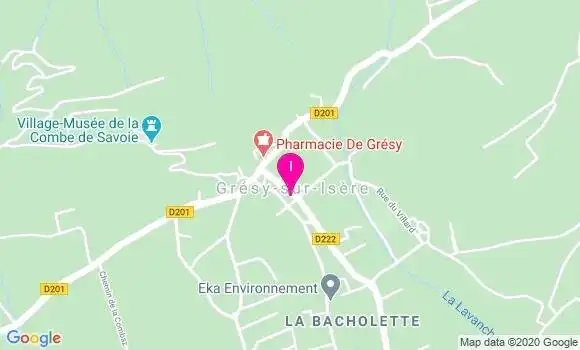 Localisation Joelle Bucarelli Gucher