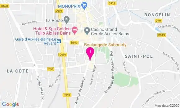 Localisation Jean Secchi