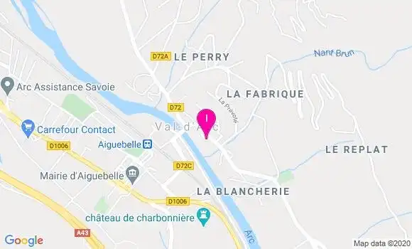 Localisation Isabelle Goffoz
