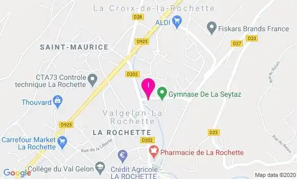 Localisation Nathalie Buquet