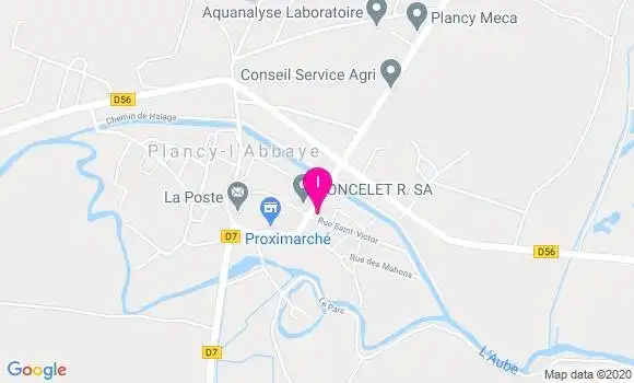 Localisation Nadine Demyttenaere