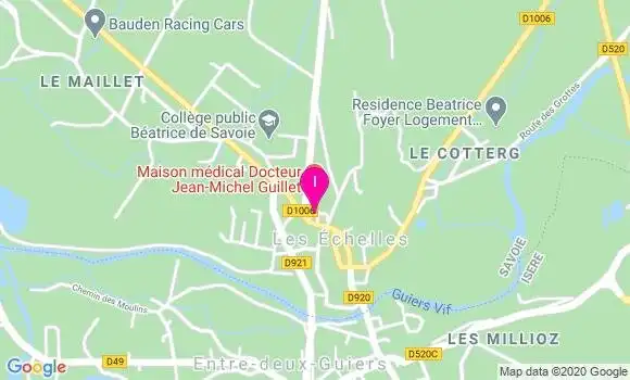Localisation Lyda Thevenot