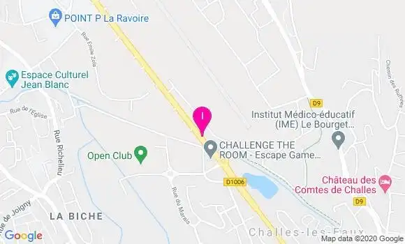 Localisation Christelle Chardonnet