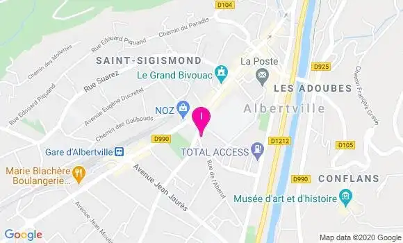 Localisation Fernande Losserand
