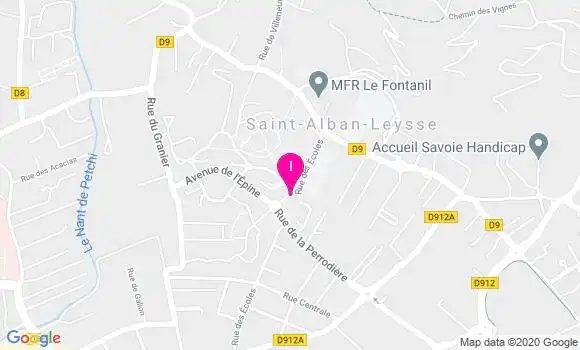 Localisation Karine Bourgeon