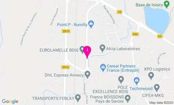Localisation Elodie Mattelin