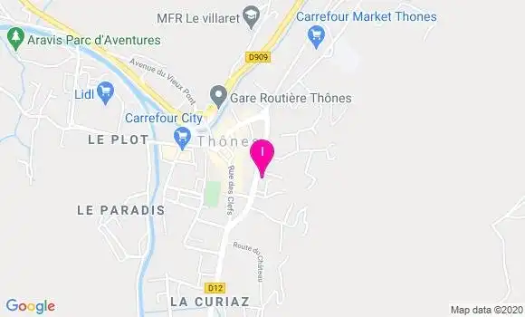 Localisation Claire Connac