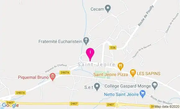 Localisation Pascale Armand