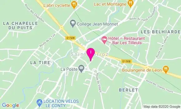 Localisation Peggy Pauget