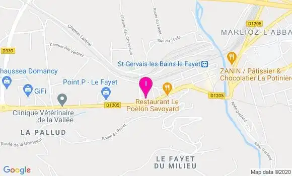 Localisation Benedicte Duvillard