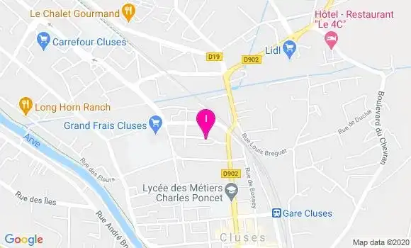 Localisation Chantal Renard