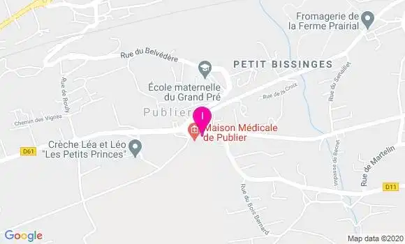 Localisation Jean Charles Baud