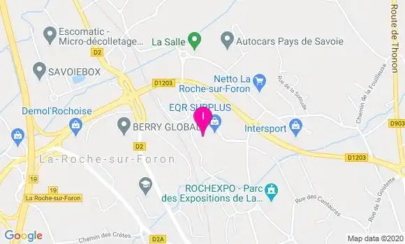 Localisation Blandine Fournier Bidoz
