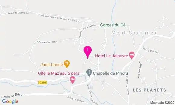 Localisation Myriam Vermeille