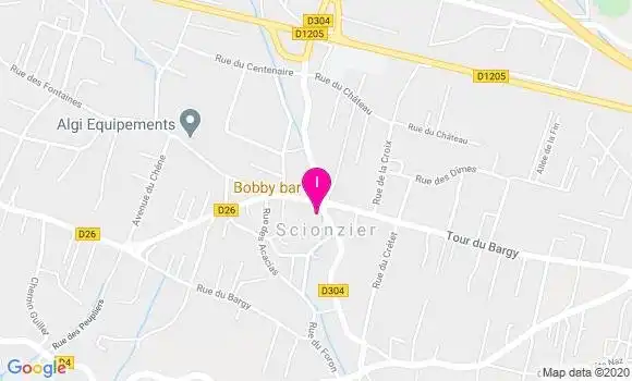 Localisation Frederic Geoffroy
