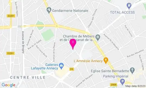 Localisation Laurent Sunseri