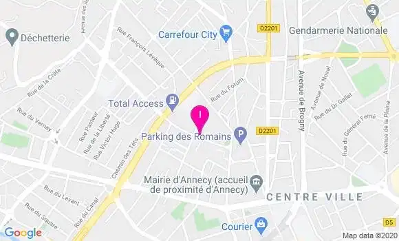 Localisation Delphine Bouygues