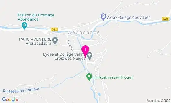 Localisation Catherine Folliet