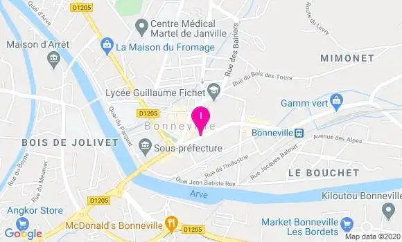 Localisation Agnes Bouclier