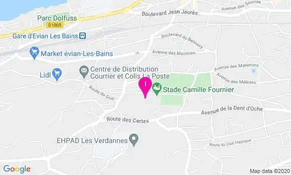 Localisation Carolle Robert