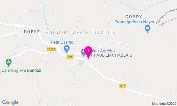 Localisation Ghislaine Gillon